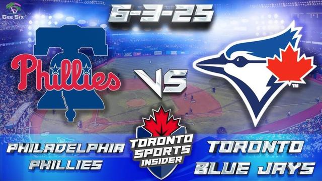 6-3-25フィラデルフィアフィリーズvsトロントブルージェイズゲームオーディオ| MLB Live Streamcast&Chat