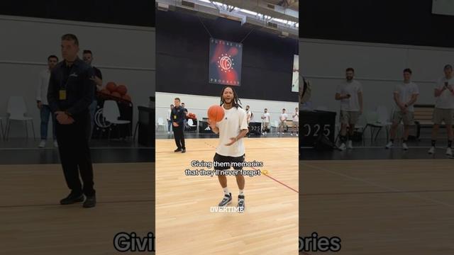 Dream come true 🤩 #derrickrose #drose @adidas #basketball #europe #nba #viral #shorts #adidas
