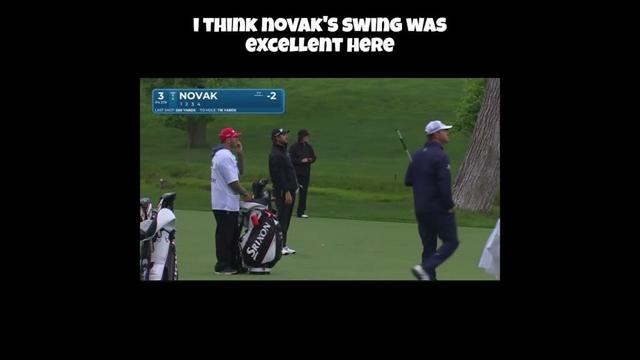 Andrew Novak Hits Exceptional Approach Shot! #golf #andrewnovak #pgatour