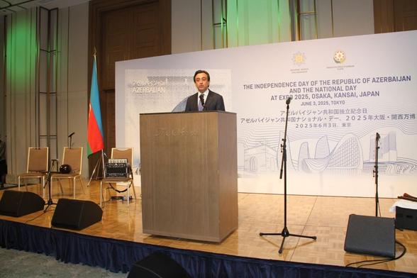 Azerbaijan marks Independence Day and Expo 2025 participation in Tokyo [PHOTOS] - Gallery Image