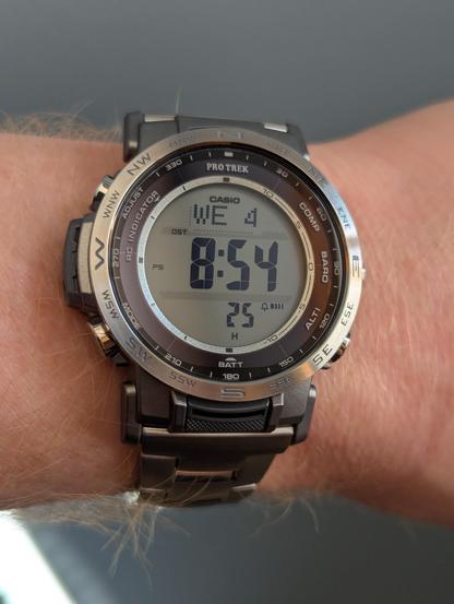 A Casio Pro Trek PRW-35TLD.