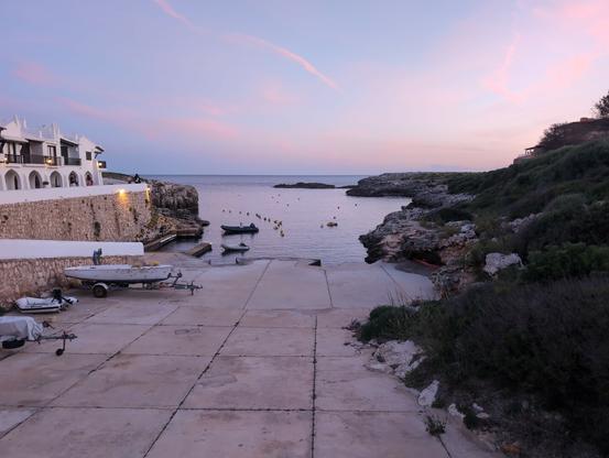 Dusk at Binibeca