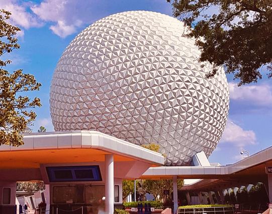Spaceship Earth. Epcot, Walt Disney World, Florida
