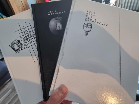 Halte drei kplx Bücher