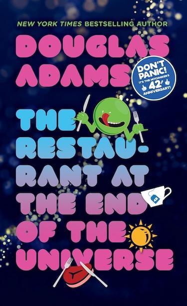 Forsiden på The Restaurant at the end of the Universe - Don't Pamic!