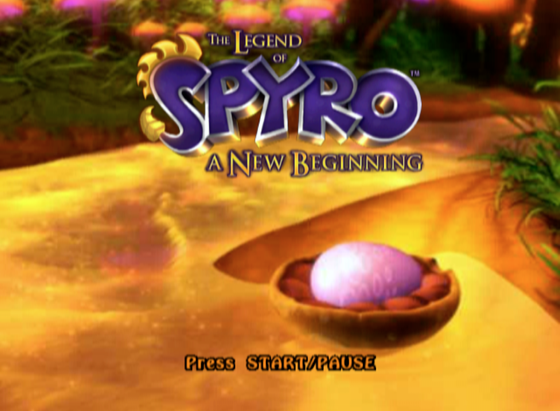Screenshot of Legend of Spyro: A New Beginning, console version (ps2, gc, xbox).