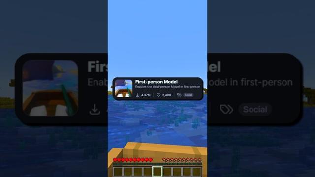 AHORA PUEDES VER TU PERSONAJE EN PRIMERA PERSONA EN Minecraft