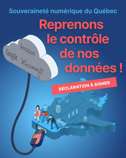 Affiche Campagne souveraineté numérique