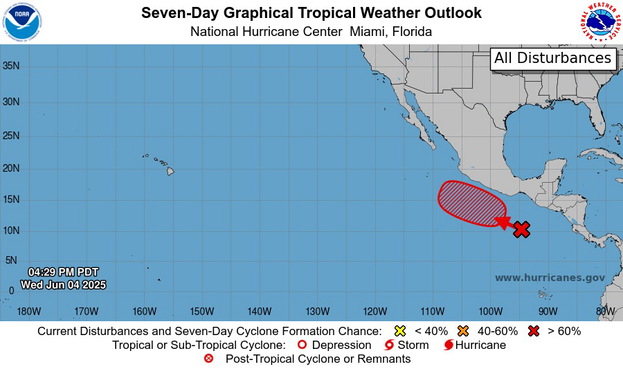 NHC Pacific map