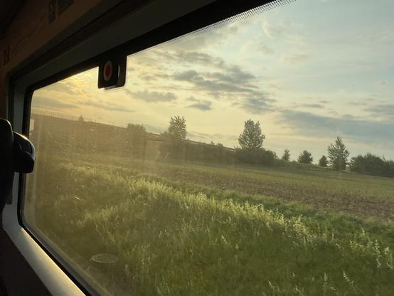Auf dem Berlin, Zug mit Aussicht