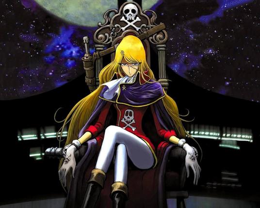 Visuel promotionnel pour les OAV de Queen Emeraldas (クィーン・エメラルダス)