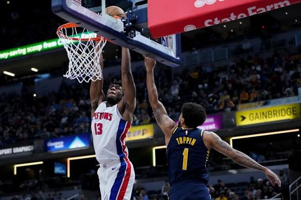Former Detroit Pistons athletic big man is 4 wins away from winning second NBA title