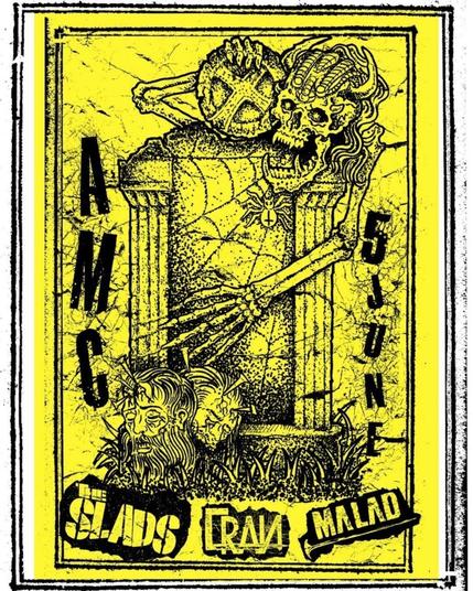 The Slads + Cran + Malad @ Antwerp Music City 05.06.2025
