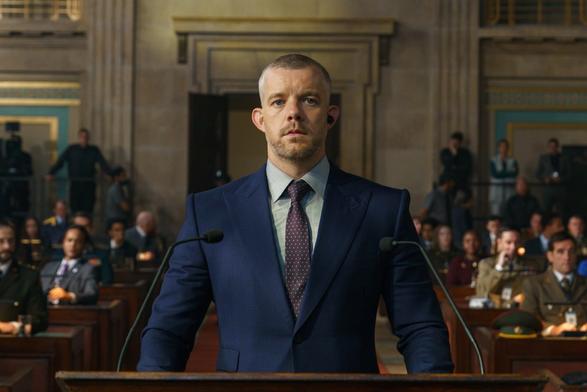 Russell Tovey as the character of Barclay in the upcoming Doctor Who spinoff ‘The War Between The Land And The Sea’.
