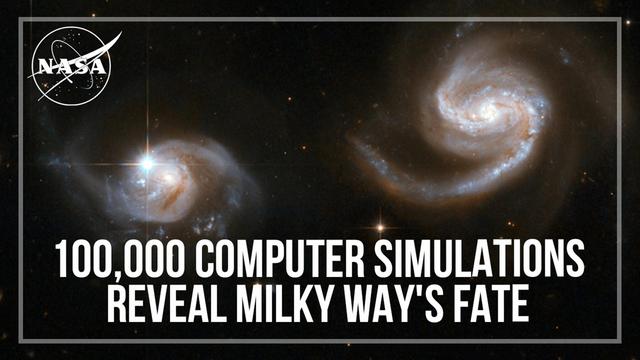 100,000_Computer_Simulations_Reveal_Milky_Way's_Fate_(SVS14847_COLLISION_WIDE_PRINT).jpg