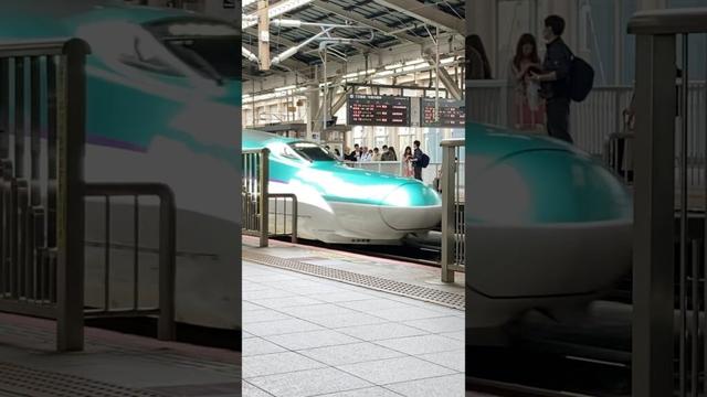 北海道新幹線H5系はやぶさ24号・こまち24号入線 #鉄道 #新幹線 #北海道新幹線 #h5系 #shorts #short