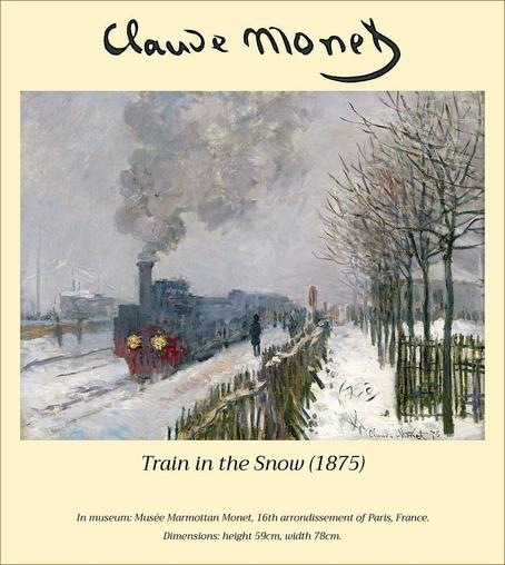 Train in the Snow