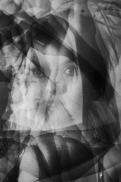 multiflash longexposure portrait