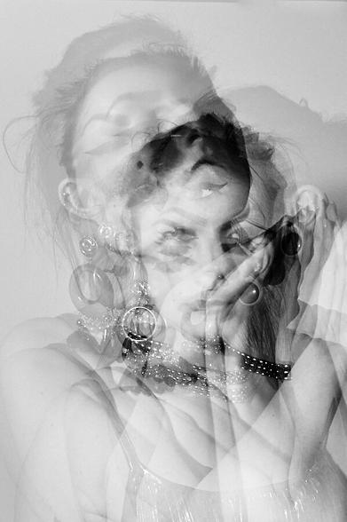 multiflash longexposure portrait