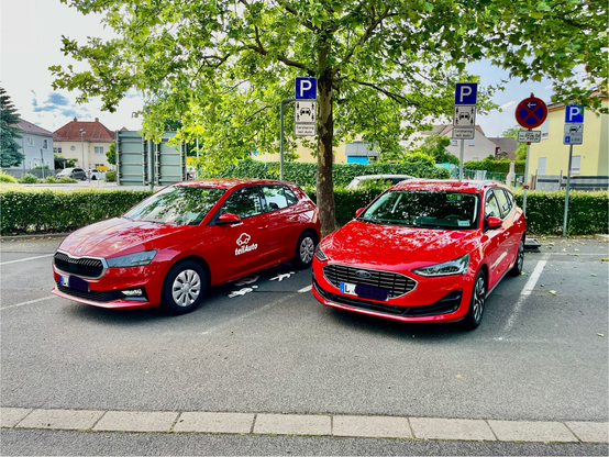 Skoda Fabia und Ford Focus Turnier