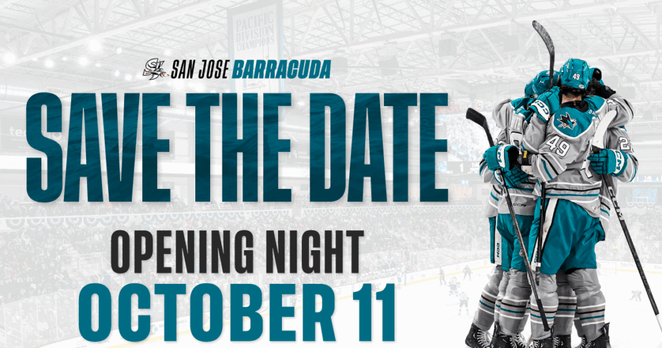 San Jose Barracuda | San Jose Barracuda Announce 2025-26 Home Opener