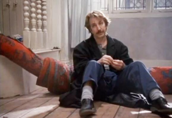 Alan Rickman in a scene from "Truly Madly Deeply"