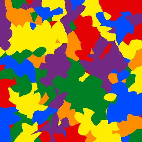 rainbow flag camouflage pattern