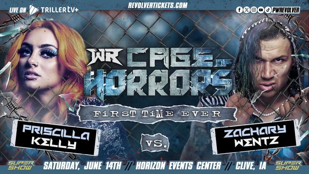 Priscilla Kelly vs. Zachary Wentz at Wrestling Revolver.