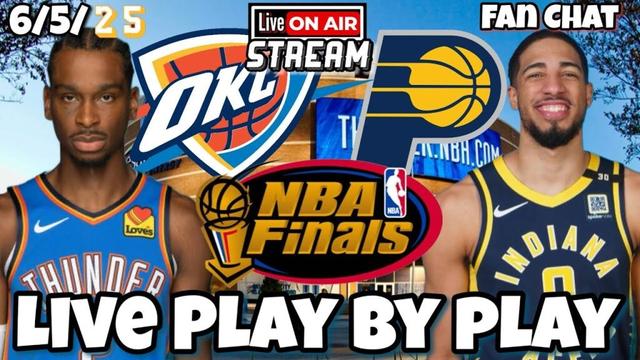 Indiana Pacers vs Oklahoma City Thunder Live NBA Live Stream
