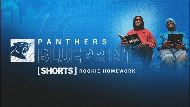 Blueprint [SHORTS]: Rookies Scourton and Umanmielen prepare for NFL | Carolina Panthers