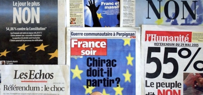 Illustration de l’article d’Attac France : Il y a 20 ans, la victoire au référendum sur le traité constitutionnel européen
https://france.attac.org/actus-et-medias/le-flux/article/il-y-a-20-ans-la-victoire-au-referendum-sur-le-traite-constitutionnel-europeen