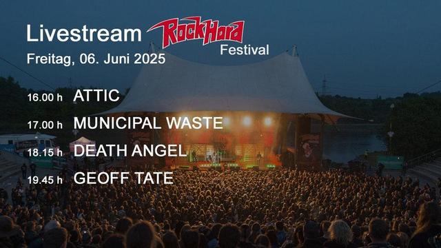 Die im Livestream verfügbaren Bands vom Freitag.