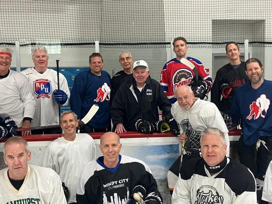 At 90, Oak Park's 'Mr. Hockey' Paul Hruby still coaching on the ice