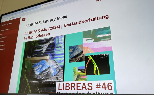 Startseite der aktuellen LIBREAS-Auagabe