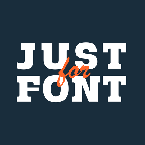 Just for Font, white type on dark background.