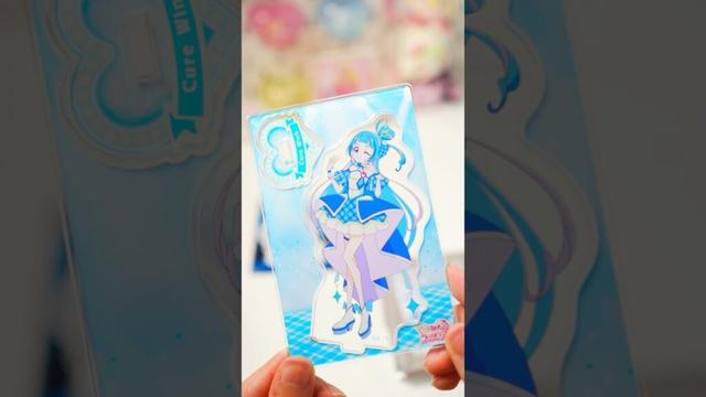 キュアウインクしかでないアクスタ開封🫶💙　#kawaii #プリキュア #precure #開封動画 #グッズ開封 #キミとアイドルプリキュア #キミプリ