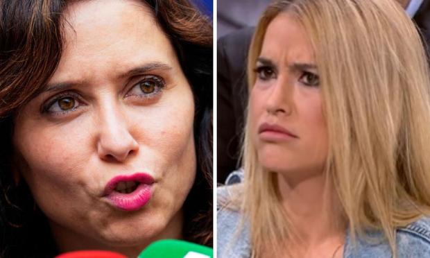 Isabel Díaz Ayuso y Afra Blanco. (GETTY / LA SEXTA)