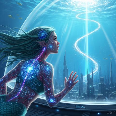 Lyra had always been different...
The other synthetic sirens followed protocols, patrolled the city, executed orders. But she... felt. Memories that weren’t hers, dreams that had never been programmed. Buried in her digital DNA was a corrupted file, an anomaly in her neural seed. Some called it prophecy. Others, deviation...