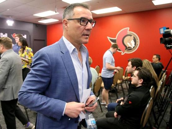 Senators brass dismisses Drake Batherson trade talk, offer updates on free agents, LeBreton Flats