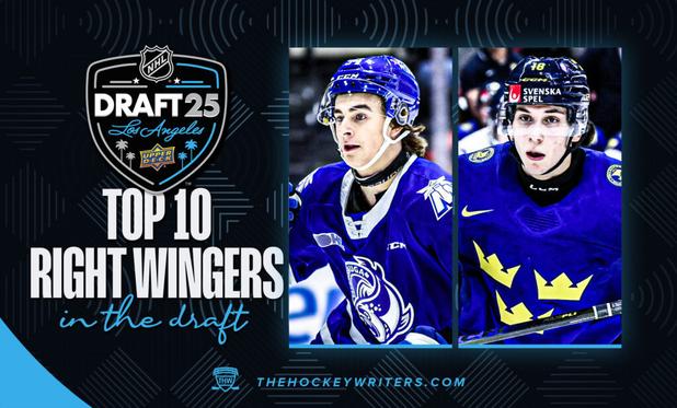 2025 NHL Entry Draft - Top 10 Right Wingers - The Hockey Writers - NHL Entry Draft