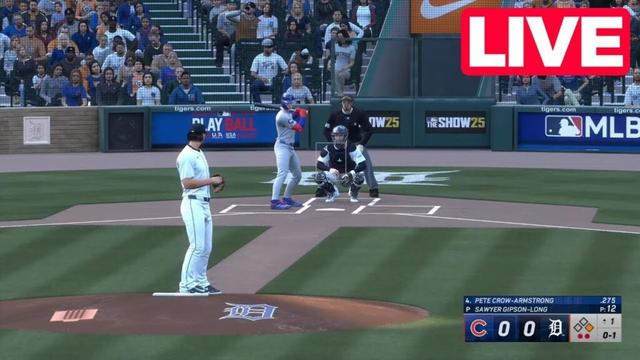 🔴 LIVE 🔴 Chicago Cubs vs Detroit Tigers | MLB The Show 25 | Jun 6 | MLB Full Game EN VIVO