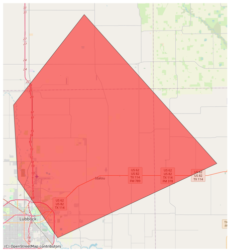 Severe Thunderstorm Warning -  - NWS Lubbock TX