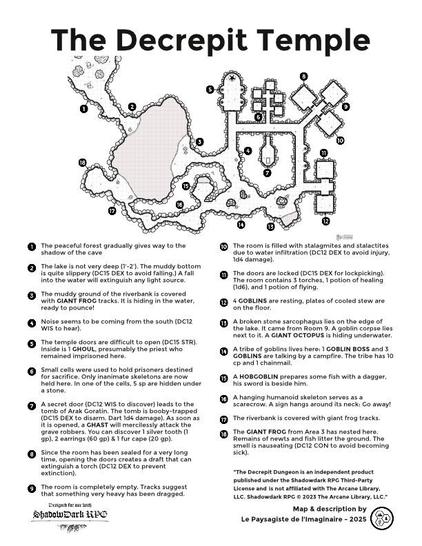 Low Res version of the one-page dungeon!