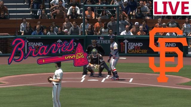 🔴live🔴Atlantaブレーブスvsサンフランシスコジャイアンツ/ 6月6日/野球メジャーリーグ/ MLBショー25