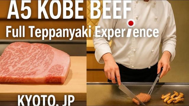 Indulge in A5 Kobe Beef: Full #Teppanyaki Course at Mouriya Gion, #Kyoto 🇯🇵