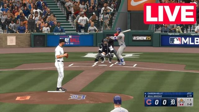🔴 LIVE 🔴 Chicago Cubs vs Detroit Tigers | MLB The Show 25 | Jun 6 | MLB Full Game EN VIVO