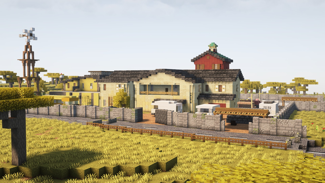 A Minecraft recreation of the Rainbow Six: Siege map “Oregon”