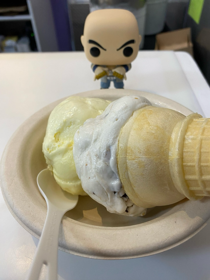Cal at Mitchell’s Ice Cream