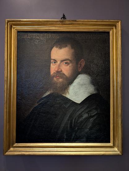 Portrait of Galileo Galilei 
Santi di Tito
first decade 17th century