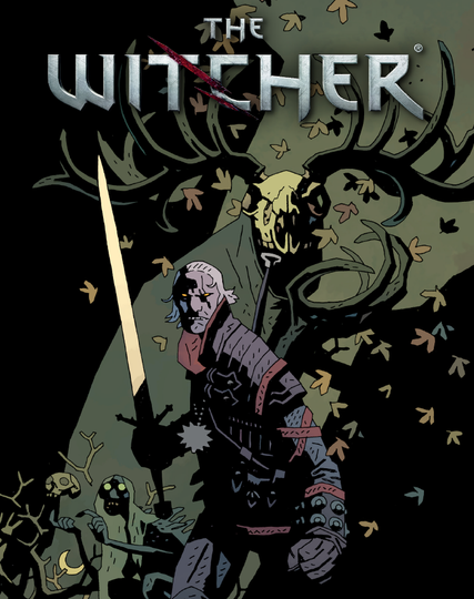 Witcher Cover von Mike Mignola für die Comics.